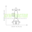 ADJUSTABLE FLAT/DECLINE BENCH – SZABÁLYOZHATÓ DÖNTÖTT PAD -Hoist CF