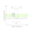 SUPER FLAT/INCLINE/DECLINE BENCH – ÁLLÍTHATÓ FEKPAD -Hoist CF