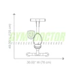 UTILITY BENCH – ALACSONY HÁTTÁMLÁS SEGÉD PAD -Hoist CF