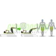 FEKVŐ LÁBTOLÓ GÉP - Life Fitness PRO1