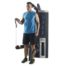 Hasprés és bicepsz gép F501 -Freemotion GENESIS DS