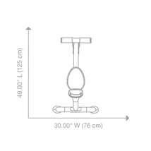 UTILITY BENCH – ALACSONY HÁTTÁMLÁS SEGÉD PAD -Hoist CF