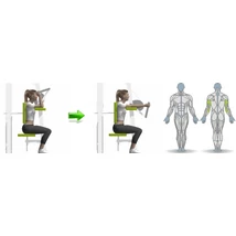 TRICEPSZ GÉP - Life Fitness Optima