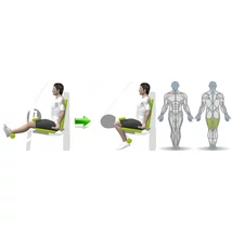 LÁB HAJLÍTÓ GÉP - Life Fitness Signature