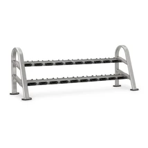 INSTINCT® DUMBBELL RACK 10-PAIR/2 TIER – SÚLYTARTÓ ÁLLVÁNY 10 PÁR/2 SOR - Nautilus Instinct