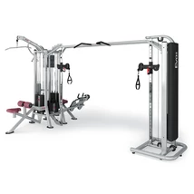 JUNGLE MACHINE HLP + ADJUSTABLE CABLE STATION WITH BAR -Panatta Fitevo