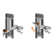 LEG CURLING – FEKVŐ COMBHAJLÍTÓ GÉP -Panatta XP Lux
