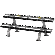2 soros súlyzótartó állvány 10 pár súlyzóhoz -Vector Fitness