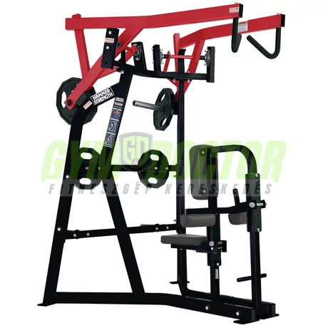 LATERAL HIGH ROW – FÜGGETLEN FELSŐ EVEZŐ GÉP - Hammer Plate Loaded