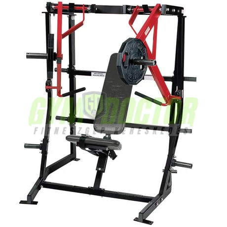 LATERAL DECLINE PRESS – FÜGGETLEN NEGATÍV MELLTŐL NYOMÓ GÉP - Hammer Plate Loaded