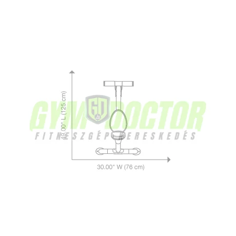 UTILITY BENCH – ALACSONY HÁTTÁMLÁS SEGÉD PAD -Hoist CF