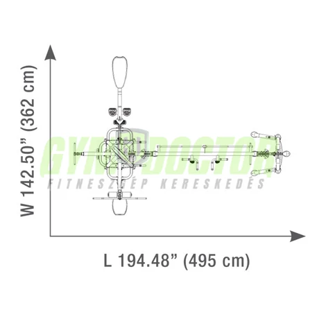 6-STATION – SINGLE POD -Hoist CMJ