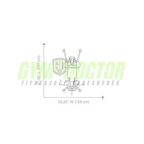 DUAL ACTION LEG PRESS – LÁB TOLÓ -Hoist RPL