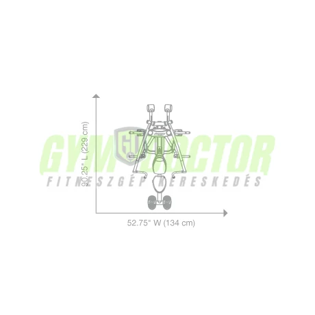 INCLINE CHEST PRESS – FERDE MELLNYOMÓ GÉP -Hoist RPL