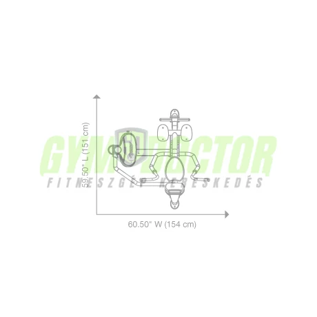 CHEST PRESS – MELLNYOMÓ GÉP -Hoist RS