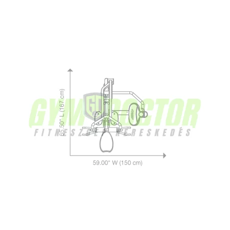 LAT PULLDOWN – LEHÚZÓ HÁTGÉP -Hoist RS