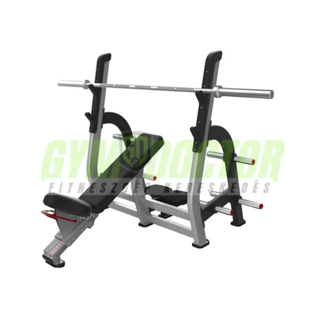 INCLINE BENCH PRESS – FERDE FEKVENYOMÓ PAD - Nautilus Freedom Rack