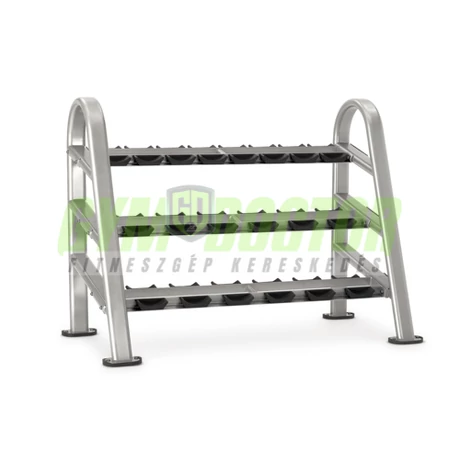 INSTINCT® DUMBBELL RACK 10-PAIR/3 TIER – SÚLYTARTÓ ÁLLVÁNY 10 PÁR/3 SOR - Nautilus Instinct