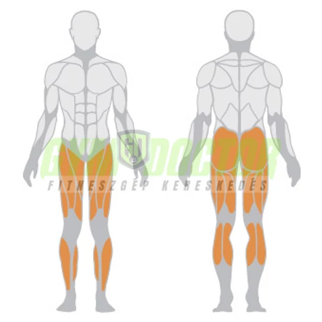 DUAL SYSTEM HORIZONTAL LEG PRESS – VÍZSZINTES LÁBTOLÓ -Panatta Fitevo