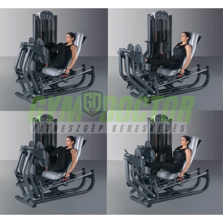 DUAL SYSTEM HORIZONTAL LEG PRESS – VÍZSZINTES LÁBTOLÓ -Panatta Fitevo