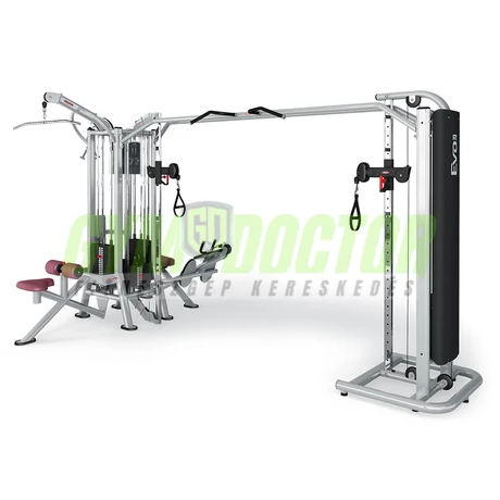 JUNGLE MACHINE HLP + ADJUSTABLE CABLE STATION WITH BAR -Panatta Fitevo