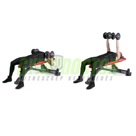 FULLY ADJUSTABLE BENCH – ÁLLÍTHATÓ PAD -Panatta Freeweight Hp
