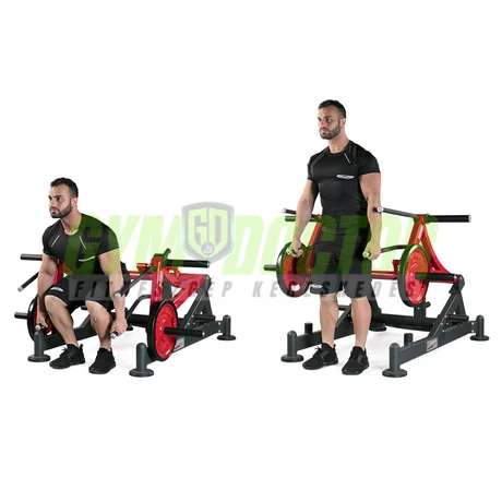 SQUAT LUNGE – GUGGOLÓ -Panatta Freeweight Hp