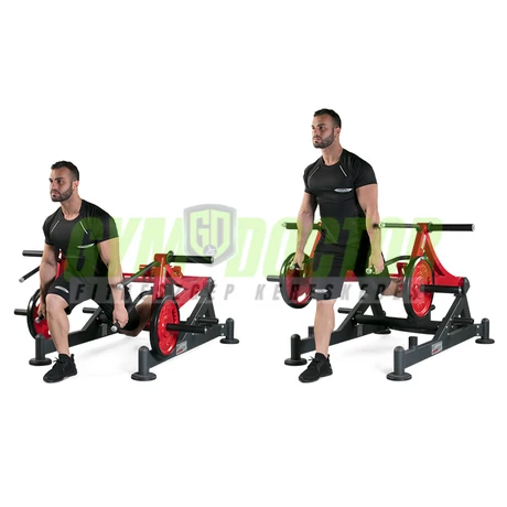 SQUAT LUNGE – GUGGOLÓ -Panatta Freeweight Hp