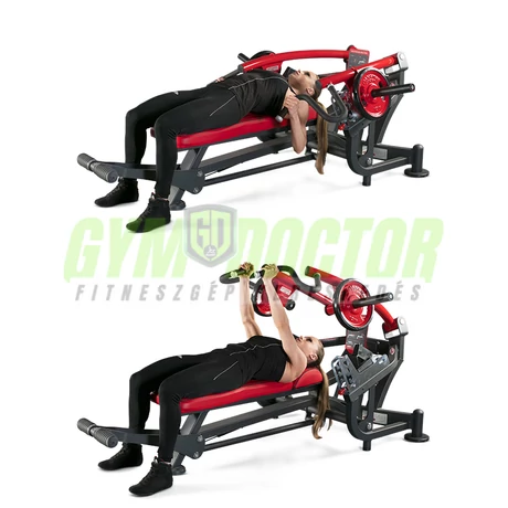 SUPER HORIZONTAL BENCH PRESS – FEKVENYOMÓPAD -Panatta Freeweight Hp