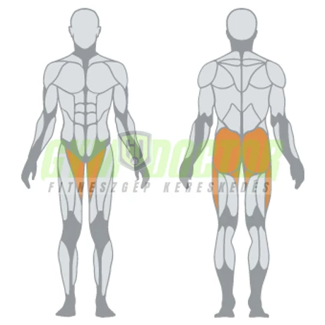 ADDUCTOR/ ABDUCTOR MACHINE – COMBKÖZELÍTŐ/COMBTÁVOLÍTÓ GÉP -Panatta Monolith