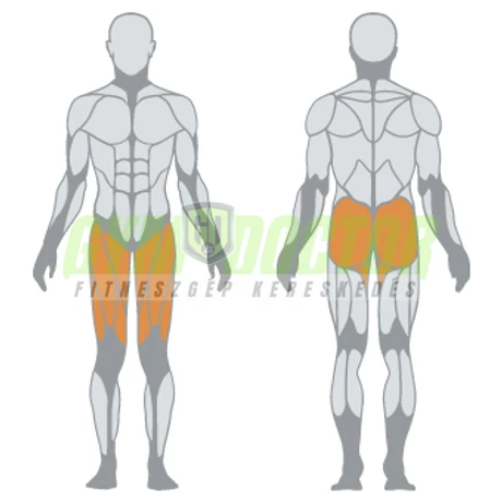 HORIZONTAL ADJUSTABLE LEG PRESS – VÍZSZINTES ÁLLÍTHATÓ LÁBTOLÓ GÉP -Panatta Monolith
