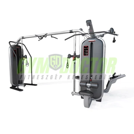 JUNGLE MACHINE + ADJUSTABLE CABLE STATION WITH BAR -Panatta Monolith