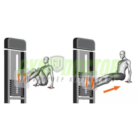 HORIZONTAL LEG PRESS – VÍZSZINTES LÁBTOLÓ -Panatta Sec