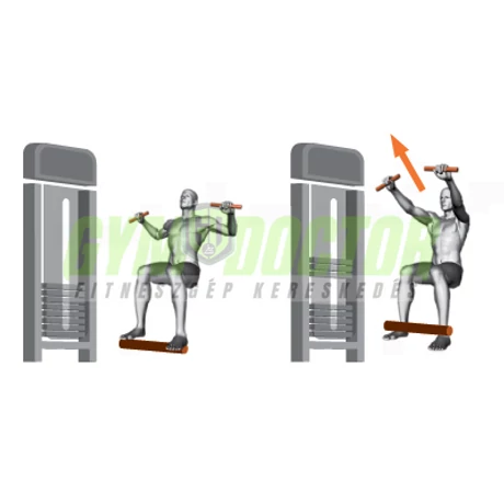 INCLINED CHEST PRESS – FERDE MELLNYOMÓGÉP - Panatta XP Lux