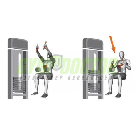 ROWING MACHINE CONVERGENT – MEREVKARÚ FELSŐ EVEZŐGÉP -Panatta XP Lux