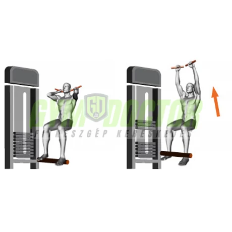 TRICEPS MACHINE – TRICEPSZ GÉP -Panatta XP Lux