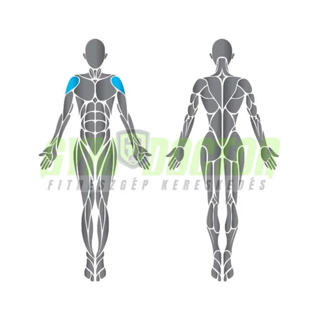 Precor Lateral Raise Discovery Series - oldalemelő vállgép