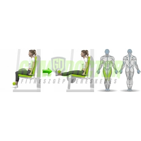 LÁB FESZÍTŐ GÉP - Technogym Element