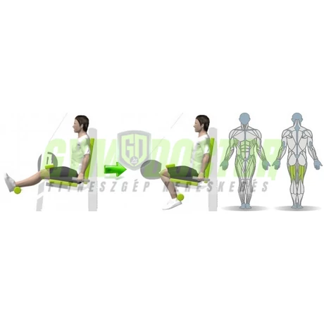 LÁB HAJLÍTÓ GÉP - Technogym Element