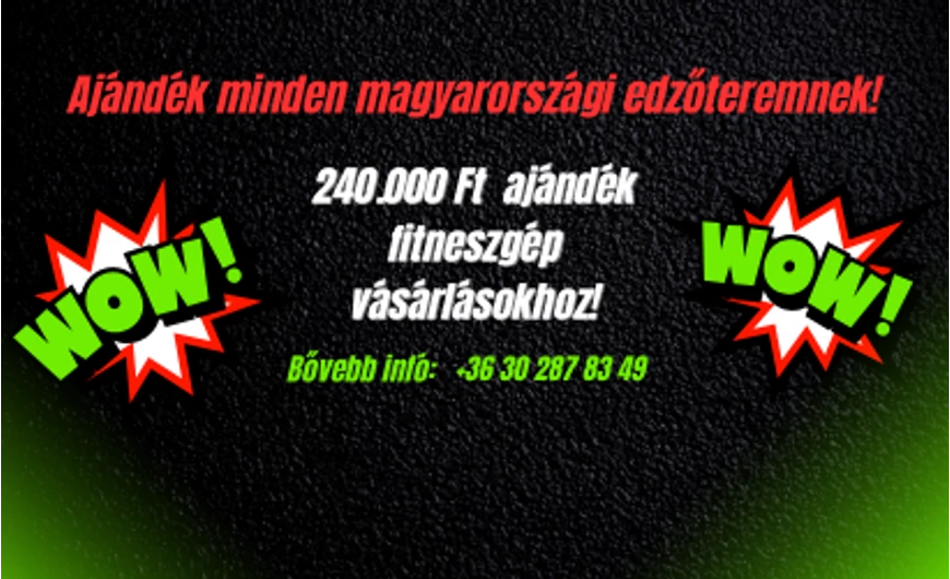 Ajándék fitnesztermeknek